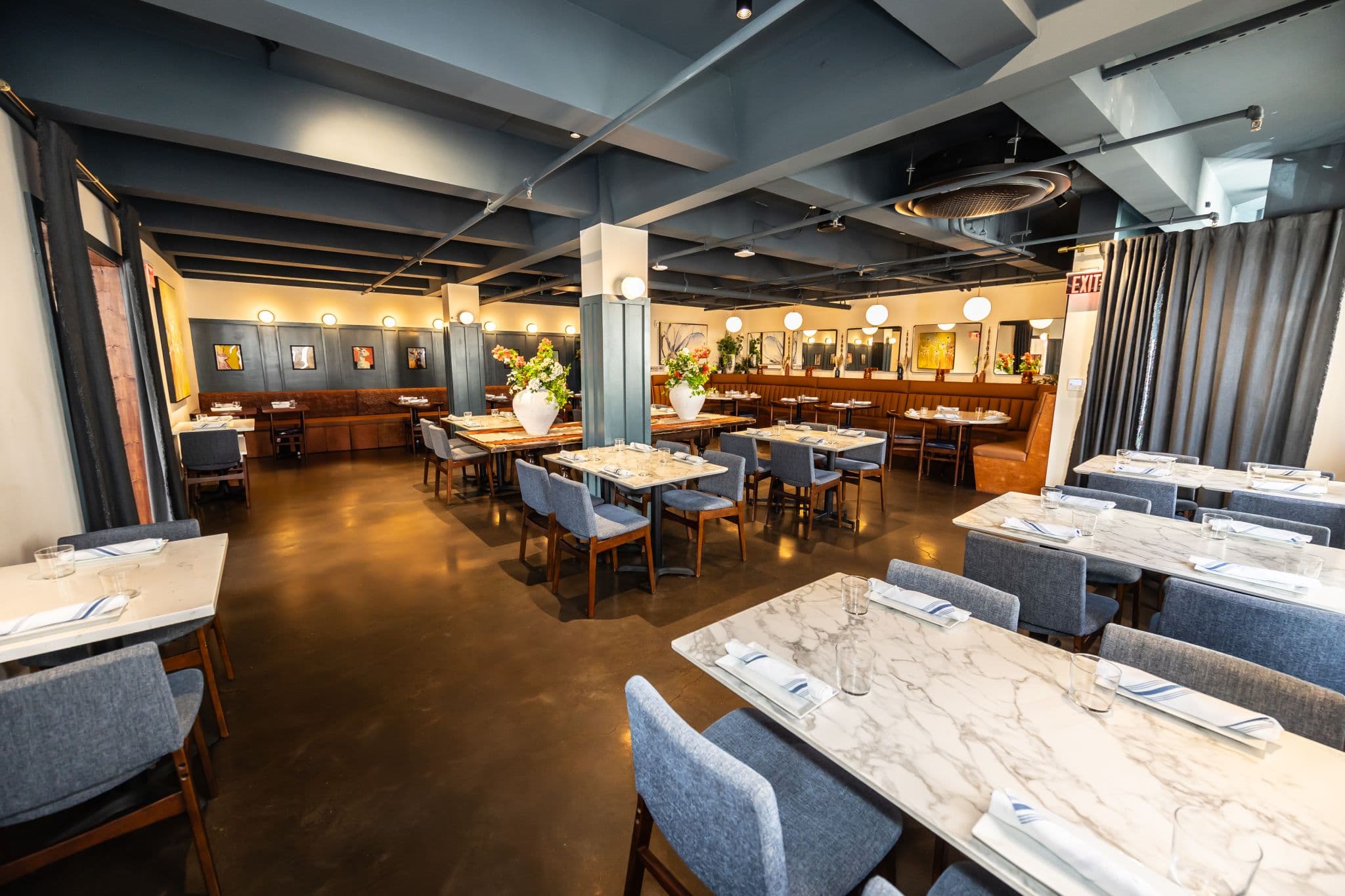 Daisy Tavern completed commercial painting and wallcovering project