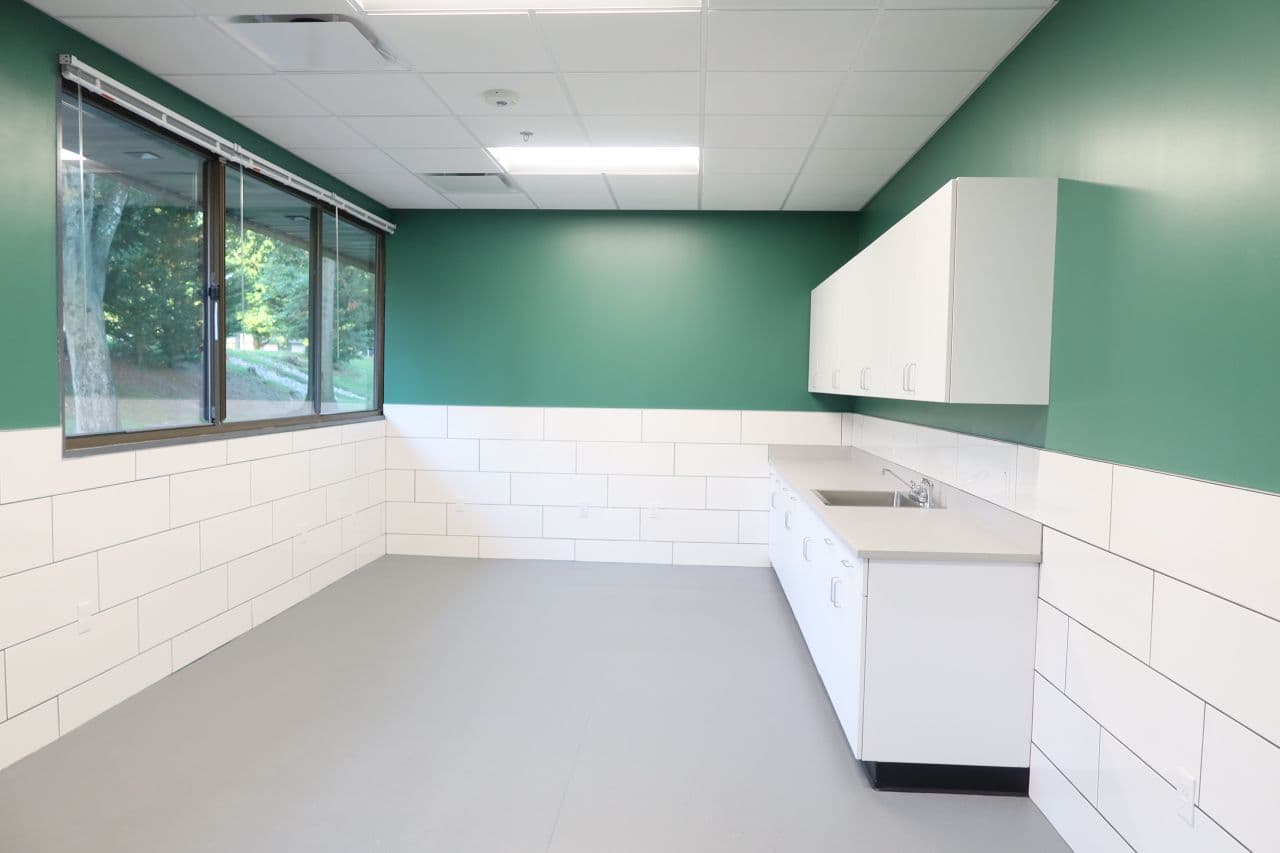 Kingsway Learning Center completed commercial painting and wallcovering project